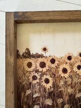 Load image into Gallery viewer, Vintage Sunflower Print