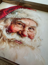 Load image into Gallery viewer, Smiling Santa Print