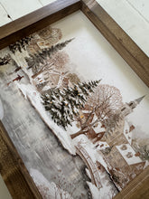 Load image into Gallery viewer, Winter Village Print