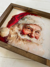 Load image into Gallery viewer, Smiling Santa Print