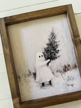 Load image into Gallery viewer, Christmas Ghost Print