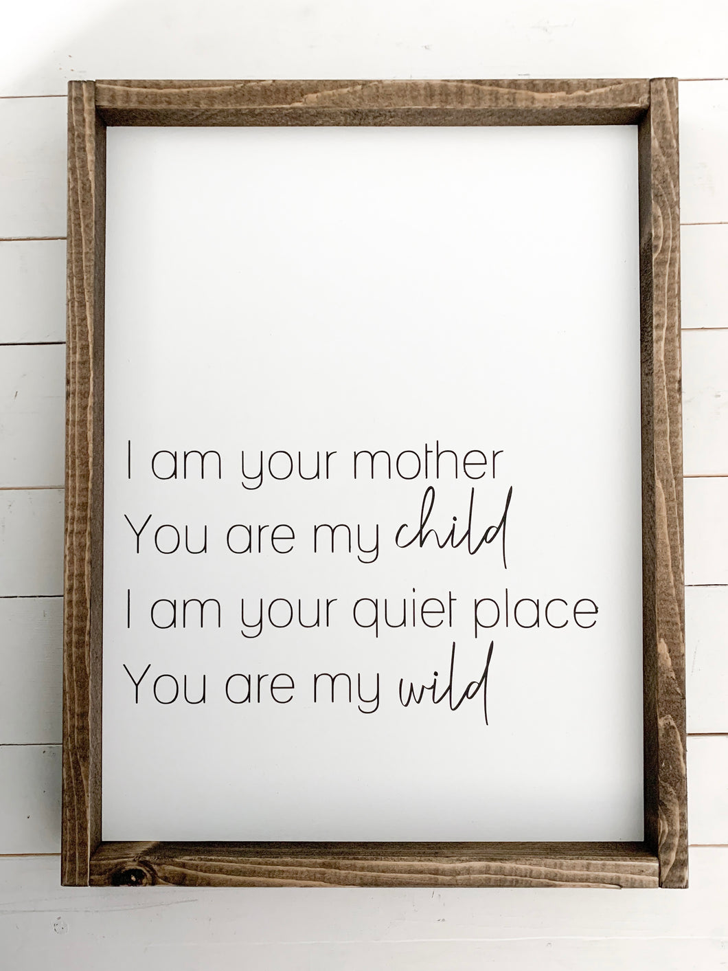 I am your mother