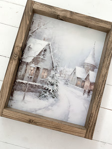 Winter Village Print