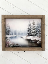 Load image into Gallery viewer, Winter Stream print