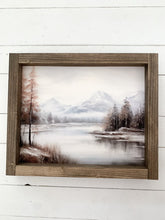 Load image into Gallery viewer, Winter Mountain Print