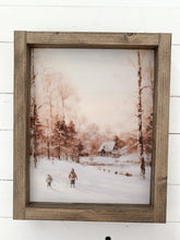 Load image into Gallery viewer, Winter Scene Print