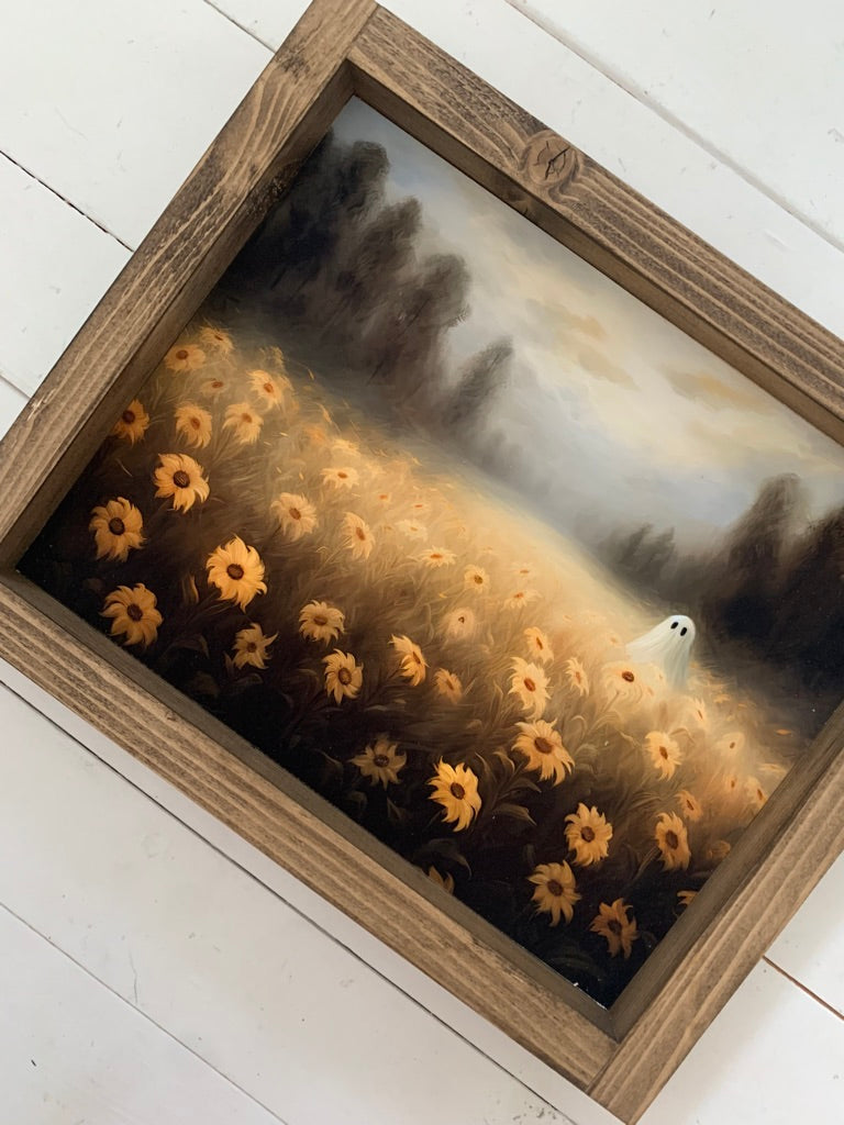 Sunflower field Ghost 1