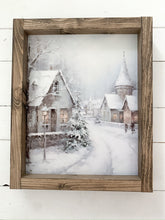 Load image into Gallery viewer, Winter Village Print