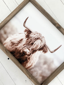 Highland Cow Print