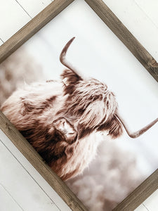 Highland Cow Print